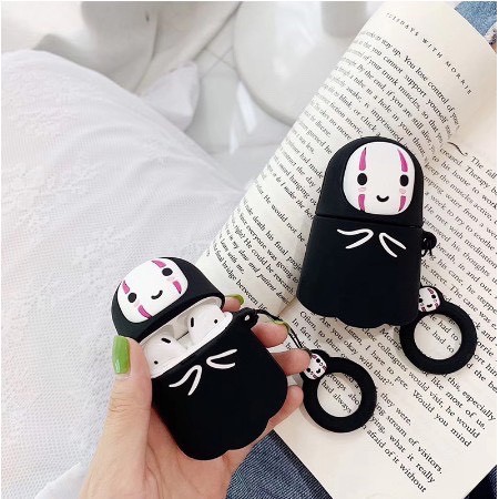 Vỏ Bảo Vệ - Đựng Tai Nghe Airpod Hình Sói Xám - Sói Đen CAO CẤP- DÙNG CHO Air 1 /Air 2/ i11/ i12/i99/i16/I200/I99