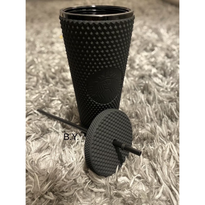 Ly Starbucks Studded Matte Black Venti 24oz bản giới hạn Us - ly gai đen mờ