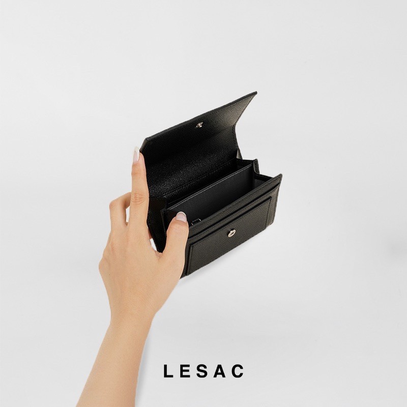[Mã WAMT2405 giảm 10K đơn 0K] Ví LESAC Label Wallet | BigBuy360 - bigbuy360.vn