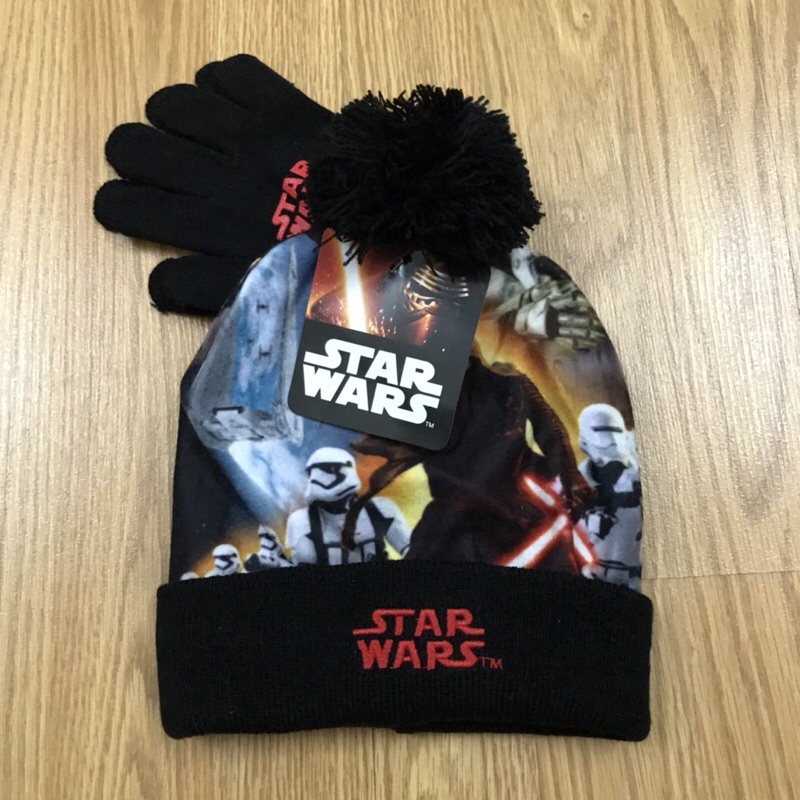 Mũ len kèm găng tay cho trẻ em phong cách hoạt hình