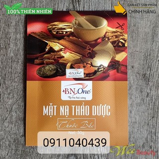 Mặt nạ thảo dược thuốc bắc BN-One 30g