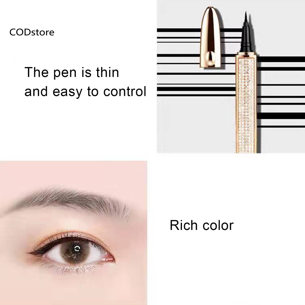 Bút kẻ mắt dạng lỏng màu đen trang điểm chống nhòe
 | BigBuy360 - bigbuy360.vn