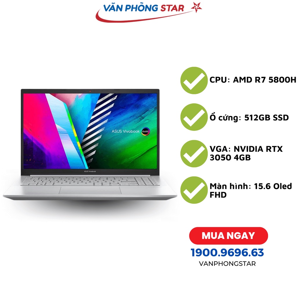 Laptop Asus VivoBook M3500QC-L1327W