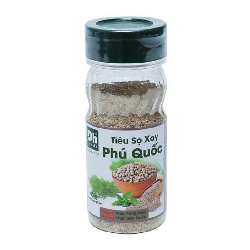 Tiêu Sọ Xay Phú Quốc Dh Foods 45g