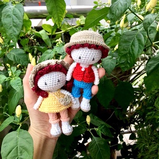Búp bê len sợi handmade-@bellascrochet_corner