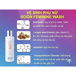 Dung dịch vệ sinh phụ nữ scion