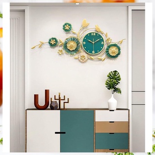 Đồng hồ treo tường, đồng hồ trang trí decor đôi chim uyên ương mã a15