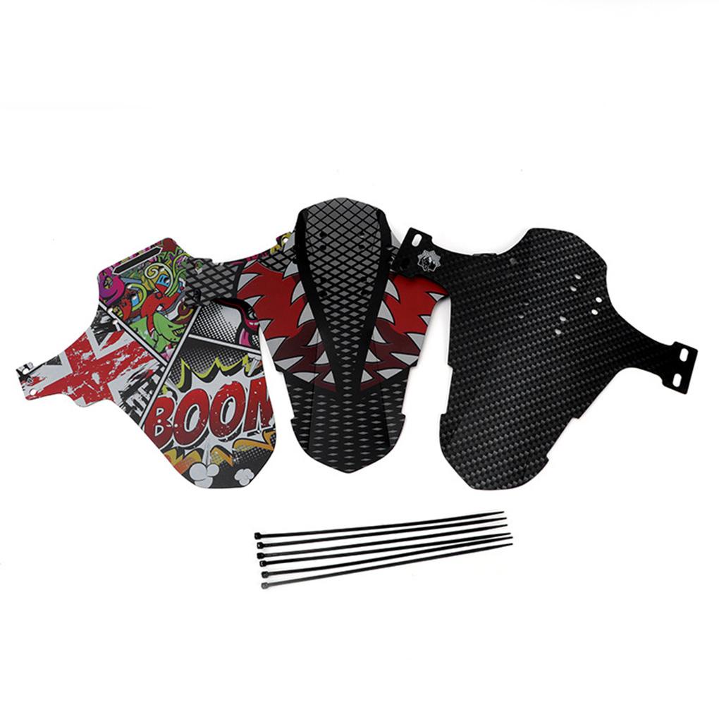 Tấm Chắn Bùn Họa Tiết Hoạt Hình Bảo Vệ Bánh Xe Đạp