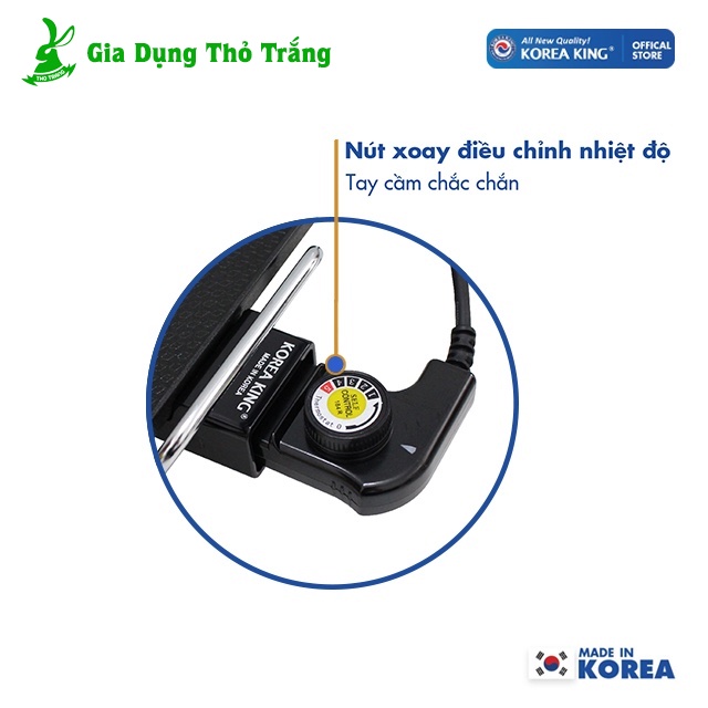 Vỉ nướng điện Korea King KGS-268