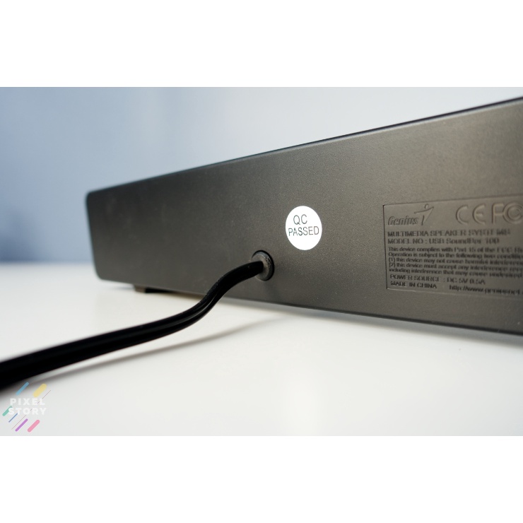 Loa thanh GENIUS SoundBar 100, cổng USB