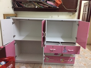 Tủ nhựa cho bé 4 cánh