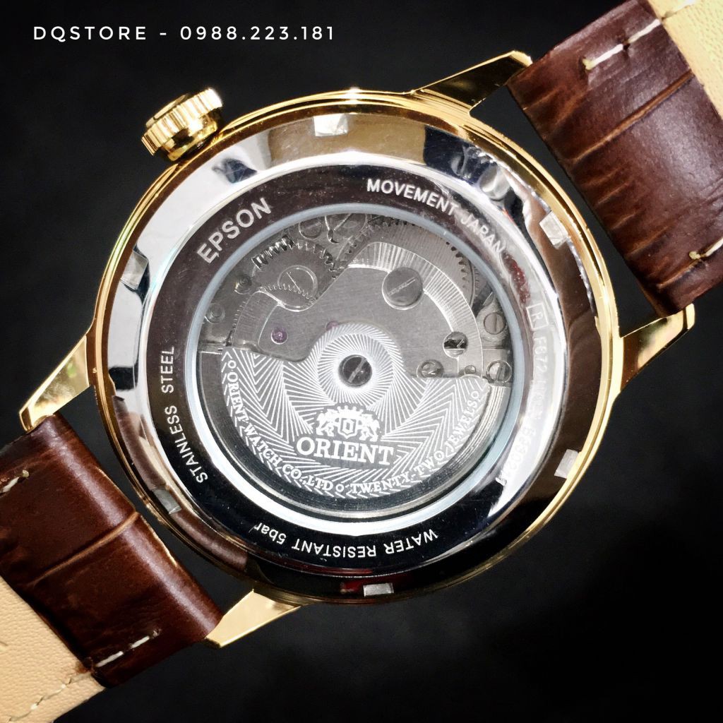 Đồng hồ Nam ORN - RA-AG0005L10B - Cơ tự động lộ tim siêu đẹp, dây da cao cấp, chống nước cực tốt độ sâu 30 mét | BigBuy360 - bigbuy360.vn