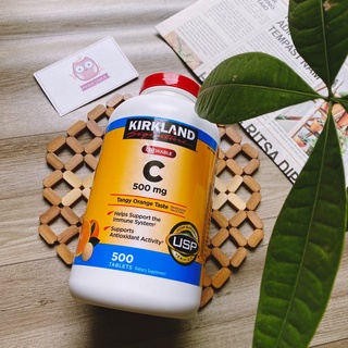 Viên ngậm bổ sung Vitamin C Kirkland Signature Vitamin C