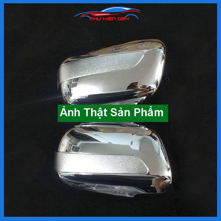 Ốp gương Innova 2006-2007-2008-2009-2010-2011-2012-2013-2014-2015 không đèn mạ crom bảo vệ chống trầy xe