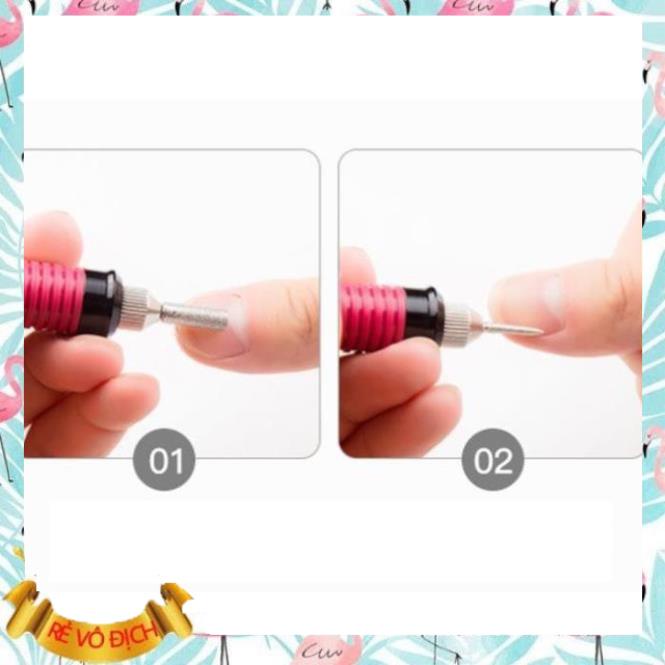 Máy mài mini cầm tay có tăng giảm tốc độ dùng làm nail, làm móng chân móng tay, làm thủ công mỹ nghệ
