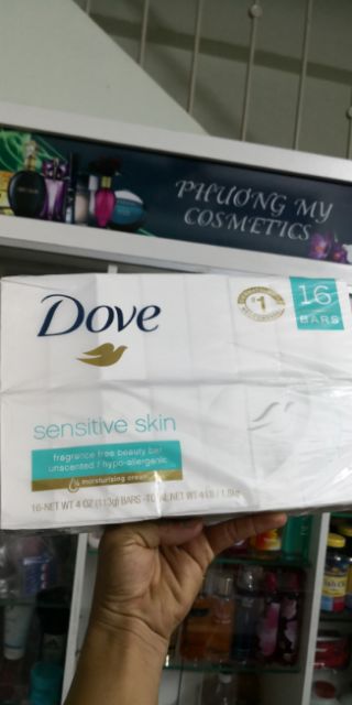 XÀ BÔNG CỤC DOVE 106G TRẮNG DA, DƯỠNG MỊN ẨM CHO DA NHẠY CẢM | BigBuy360 - bigbuy360.vn