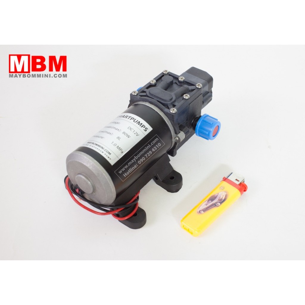 Bơm Nước Mini Áp Lực 12V 80W