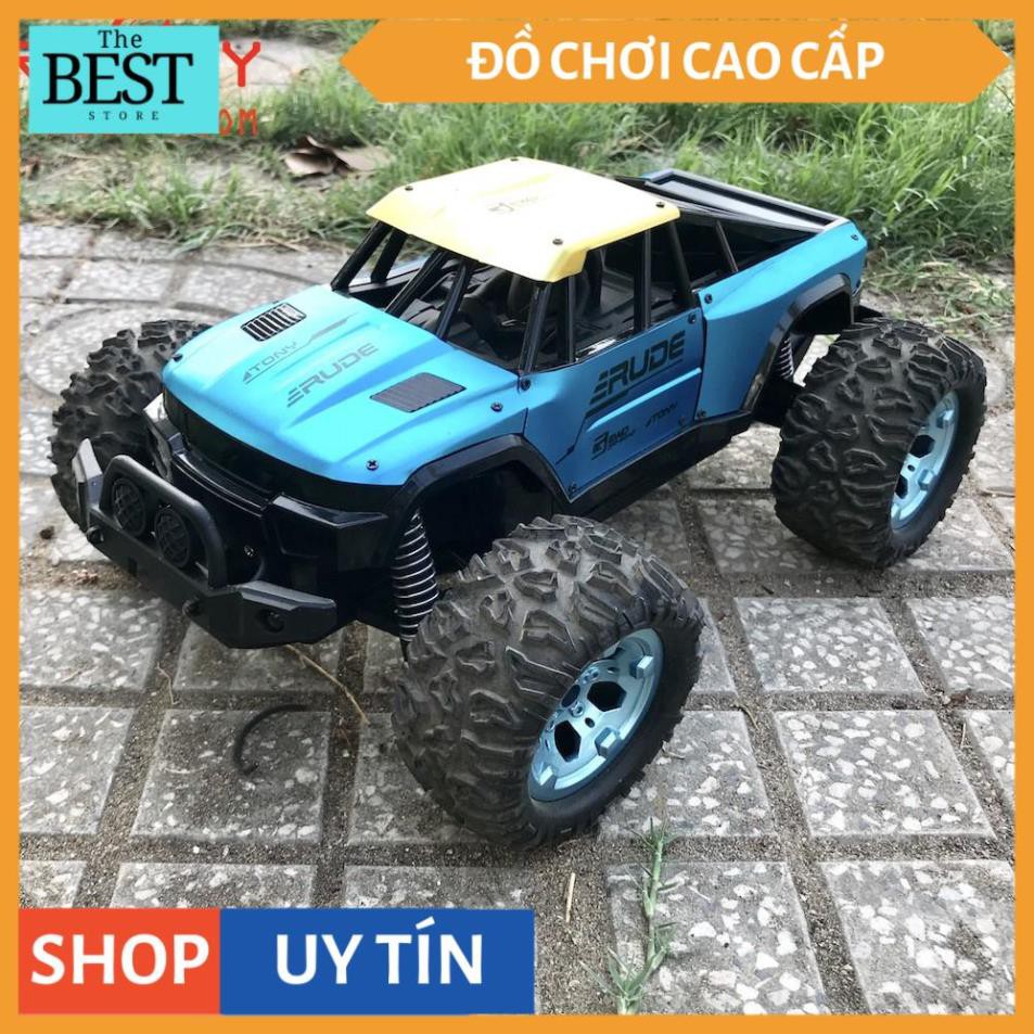 Xe đua địa hình điều khiển RUDE bản nâng cấp, hiệu suất cao 25-30kmh vỏ thép, size lớnn 1:12 [HÀNG CAO CẤP]