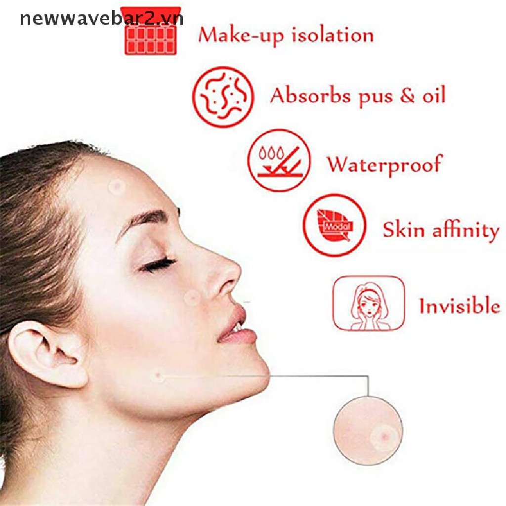 Bộ 36 Miếng Dán Hỗ trợ giảm mụn Trứng Cá Tiện Dụng
