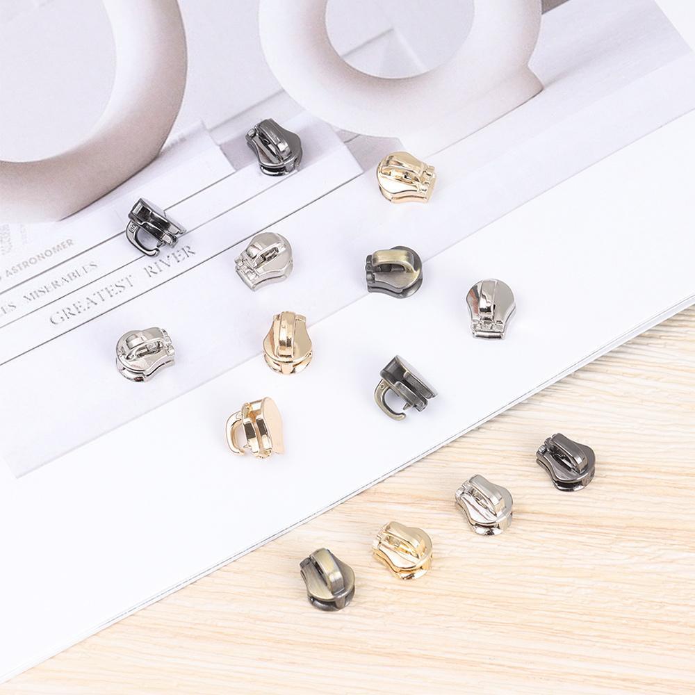 Set 5 / 10 Răng Khóa Kéo Thay Thế Bằng Đồng Chất Lượng Cao