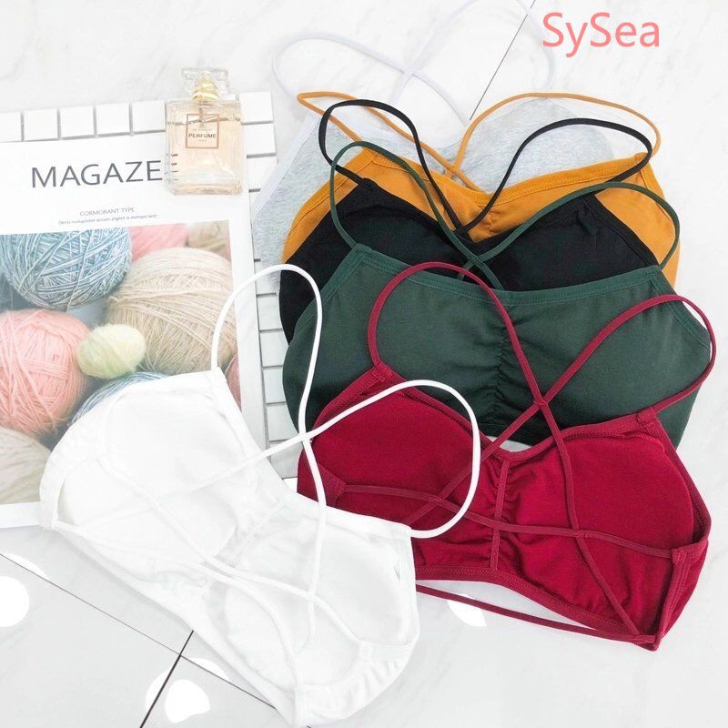 Women Sexy Tube Top Summer Student Casual Bra