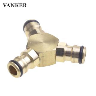 Van nối ống nước chia đầu chữ Y 1/2 Inch thiết kế tiện lợi vòi đồng thau