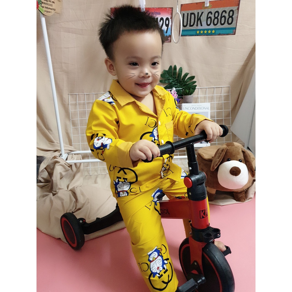 Bộ pijama dài tay đủ hình cho bé yêu_babyshop