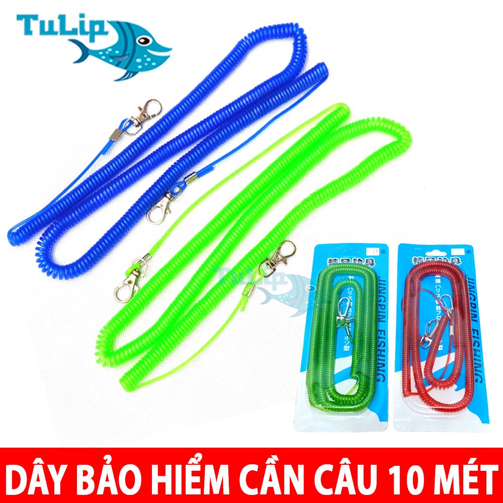 Dây Bảo Hiểm Cần Câu Cá , Câu Đài , Câu Tay LOẠI XỊN - Đủ Size :  6 Mét - 8 Mét - 10 Mét