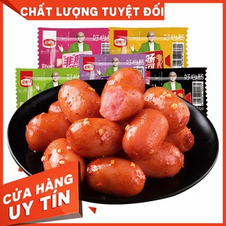 [Z1Y]Siêu Ngon - 100 Xúc Xích Viên Cay Hồ Nam - Đồ Ăn Vặt Cay Ngon