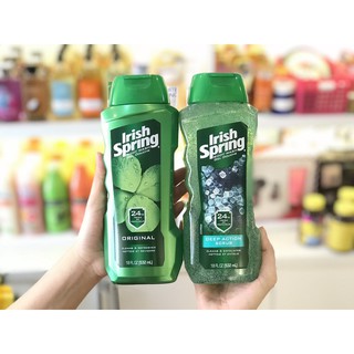 Sữa Tắm Irish Spring Cát Deep Action Scrub 532ml