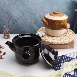 Ấm sắc thuốc bắc cổ truyền bằng gốm sứ, đất nung nấu bắc, gia đình, nồi xông khí