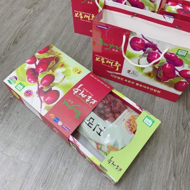 Hộp 1KG TÁO ĐỎ SẤY KHÔ