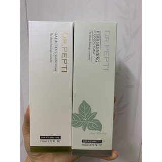 Sữa Rửa Mặt Dr.Pepti Galacto Cleansing Foam và Herb Blending Cleansing Foam