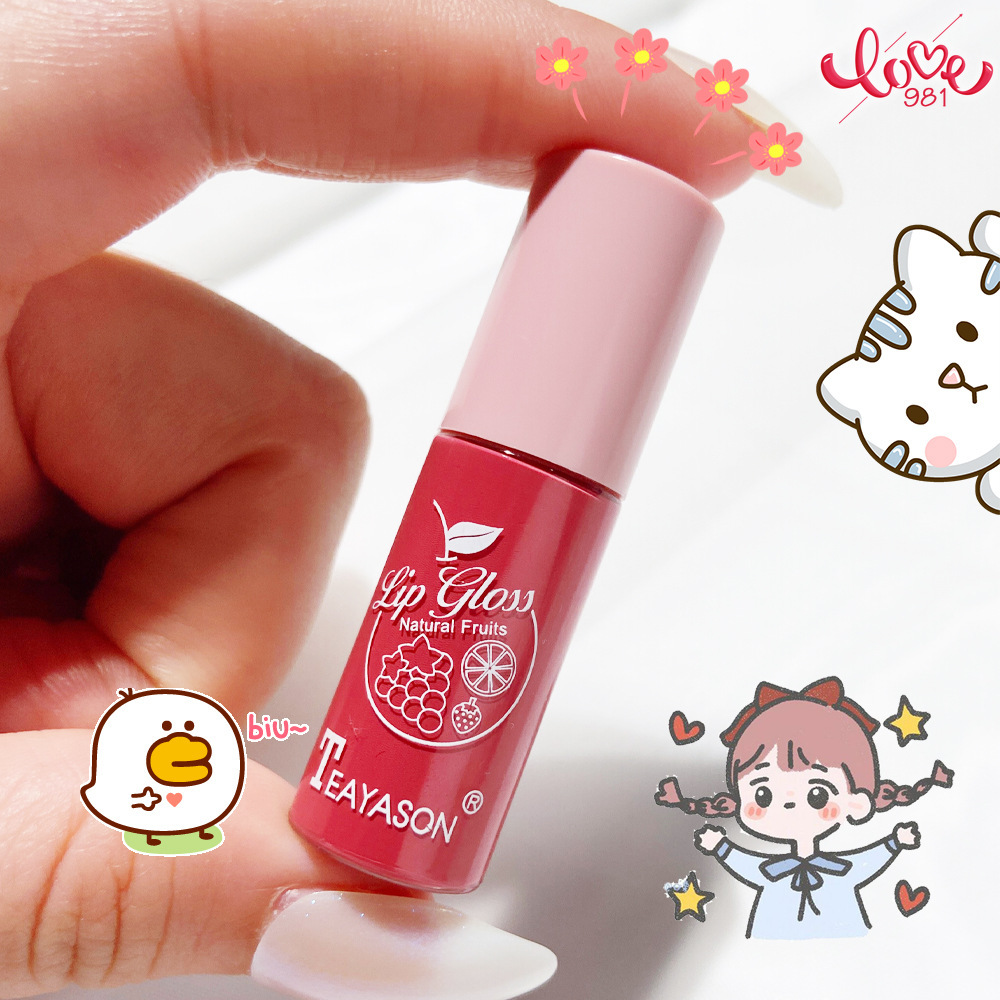 (Hàng Mới Về) Son Bóng Màu Sắc Tươi Sáng Vỏ Kính Độc Đáo | BigBuy360 - bigbuy360.vn