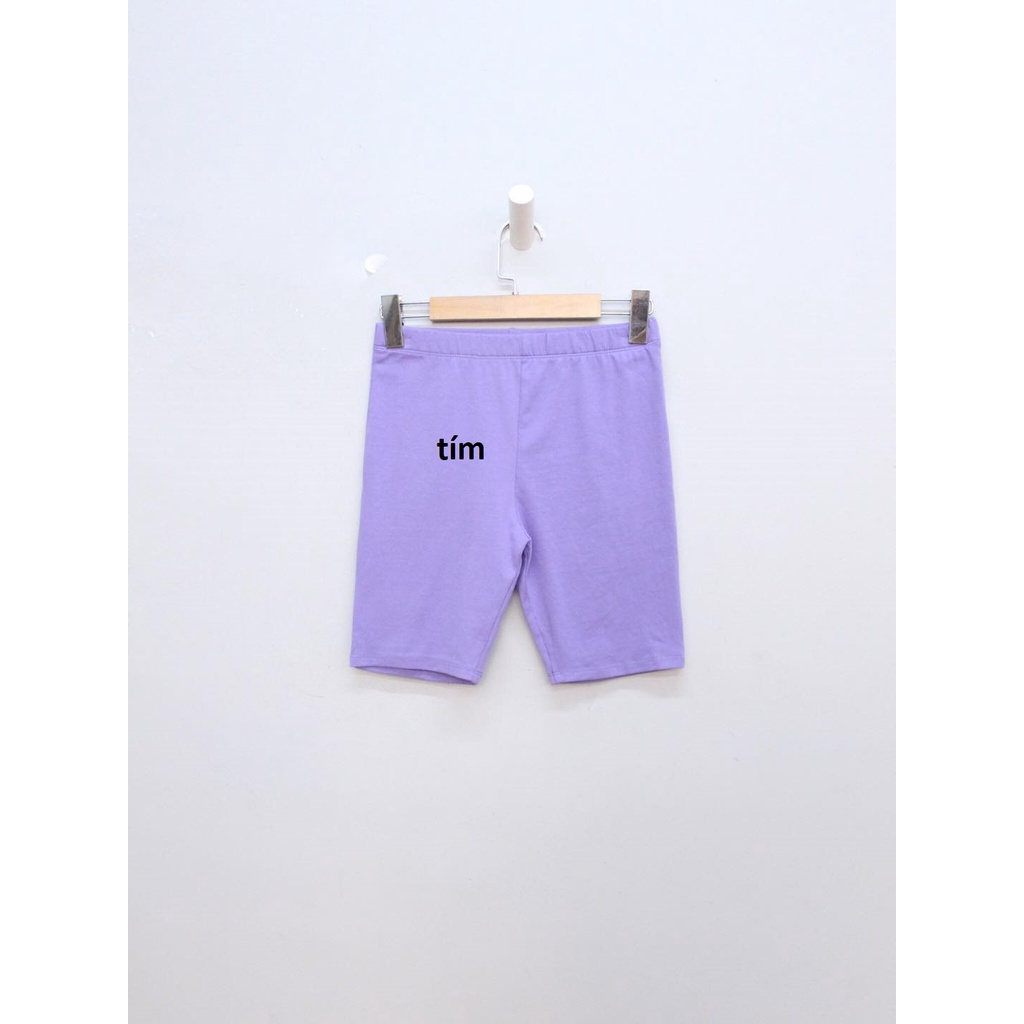 Q9556 -  Quần short thun lửng F21 trơn