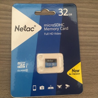 Thẻ nhớ Netac 32GB class 10 Bảo hành 5 Năm - chính hãng