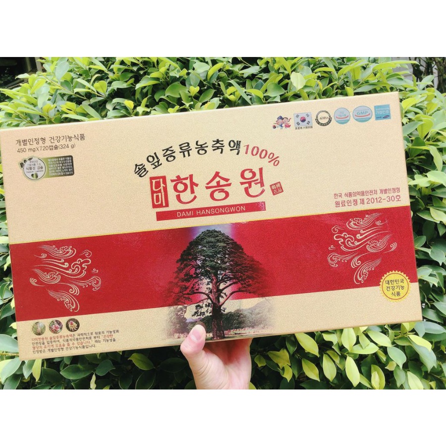 Tinh dầu thông đỏ Chính phủ Hàn Quốc Dami Hansongwong Cao Cấp