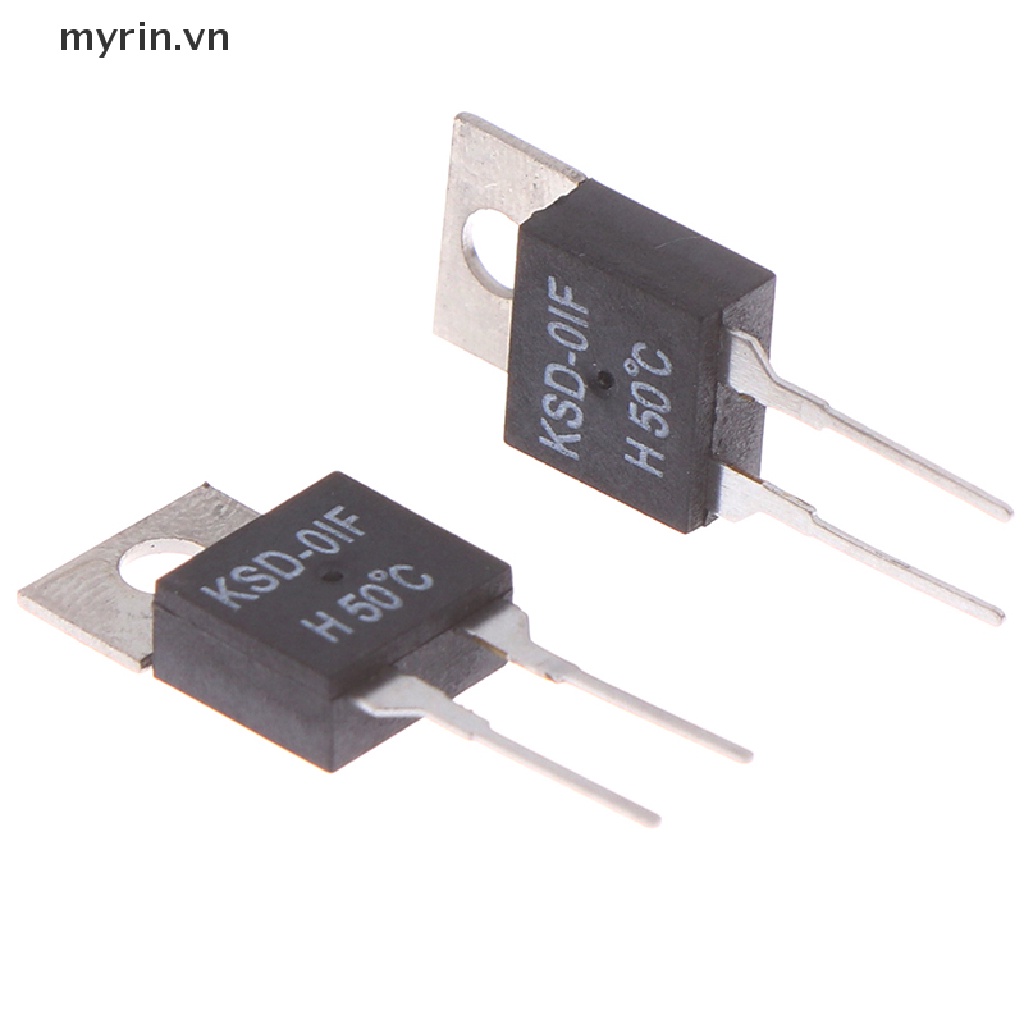 Bộ 2 Công Tắc Cảm Biến Nhiệt Độ KSD-01F 50 Degc