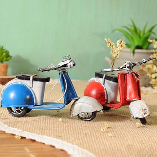 Mô hình xe máy bằng sắt dùng trang trí