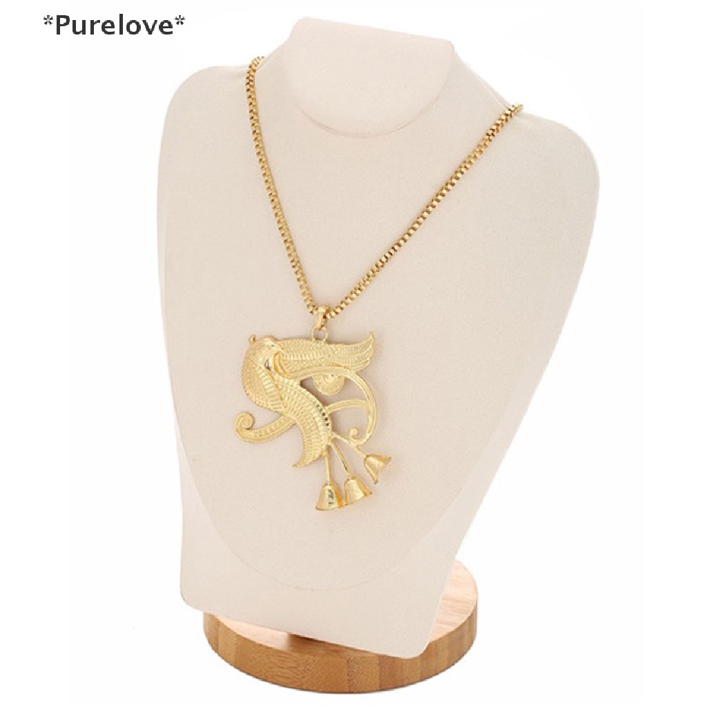 [Purelove] Vòng cổ Mặt Hình Chim Ai Cập Màu Vàng Kim Loại