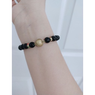Vong tay mic Charm Cầu Nối Hạt Vòng 8li