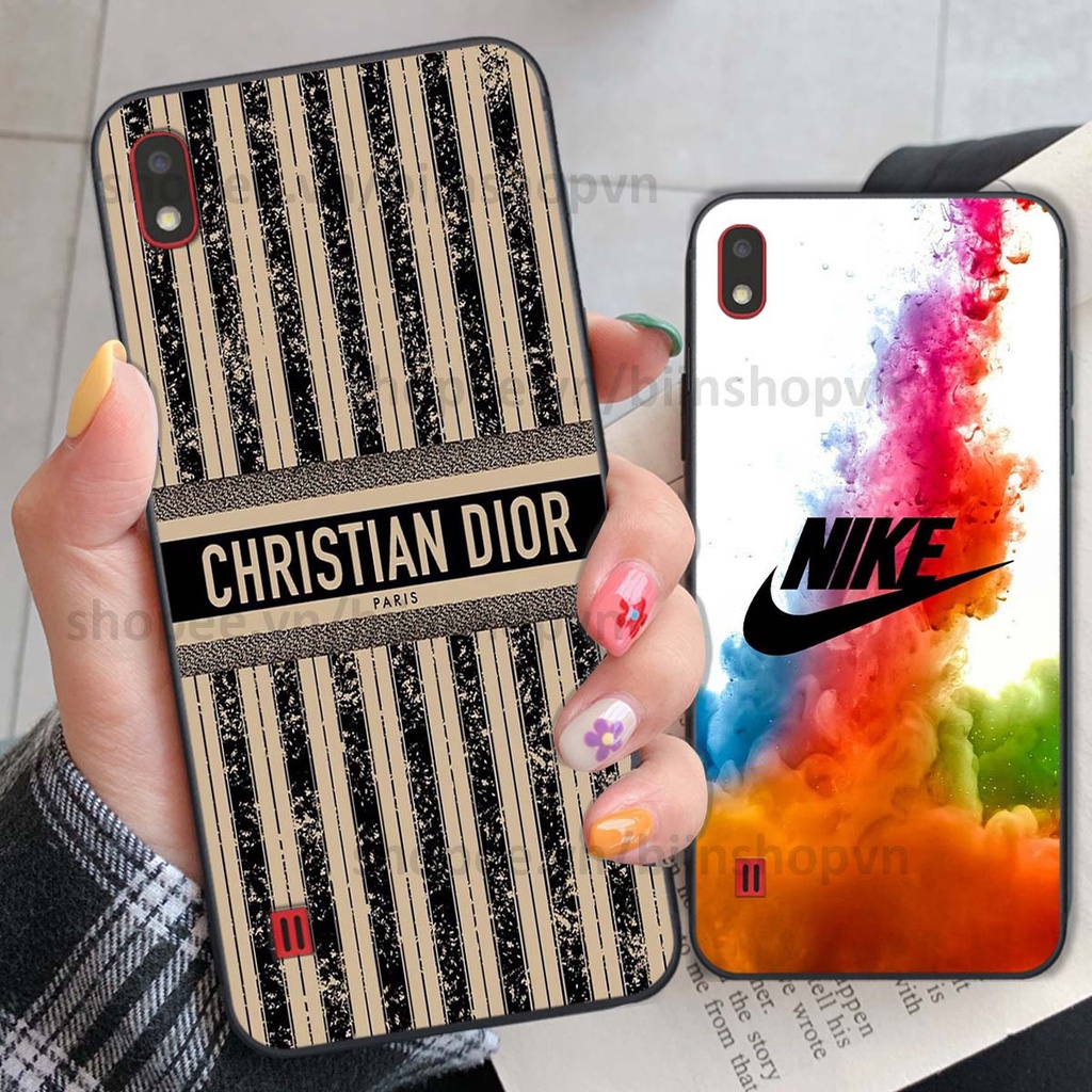 Ốp Samsung A10 / M10 in hình thương hiệu nhiều màu sắc thể thao cá tính thời trang