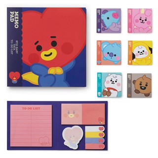 Line Friends BT21 BABY MEMO PAD Giấy ghi chú, cần làm