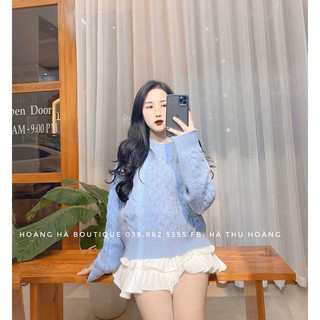 Áo Len Thừng Lông Thỏ