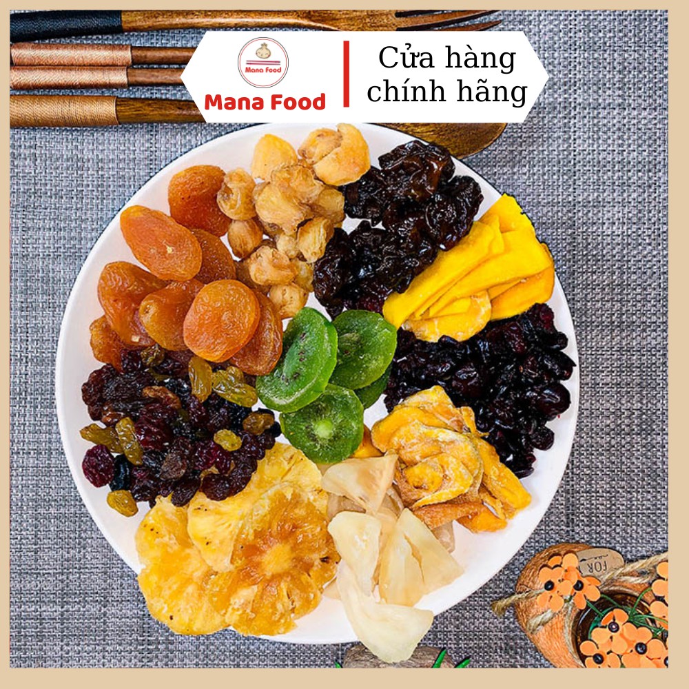 Mix Trái Cây Sấy Dẻo Mana Food 600G