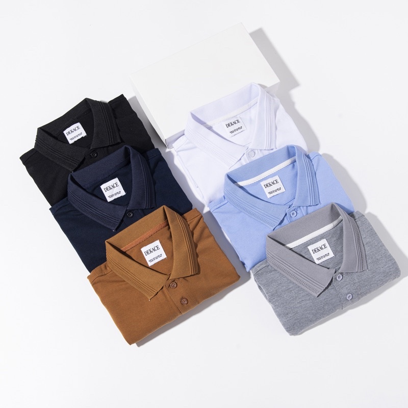 Polo Nam - Áo Thun Nam Cổ Bẻ Vải Cá Sấu Cotton APL2