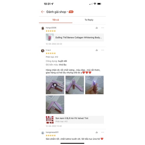 Son kem lì Ver 1-7 chính hãng