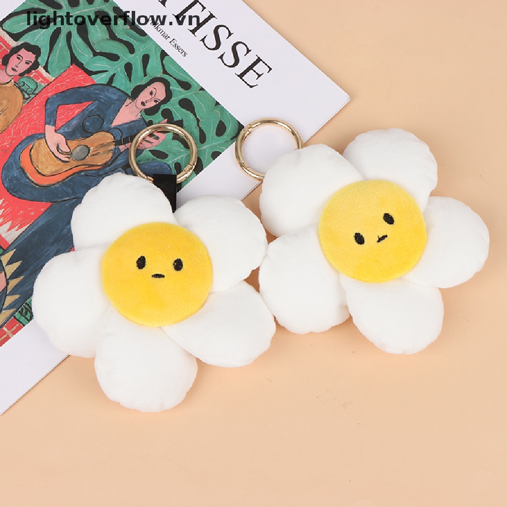 Móc Khóa Hình Hoa Hướng Dương Nhồi Bông Xinh Xắn