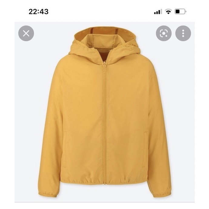 Áo gió trẻ em chính hãng uniqlo Nhật