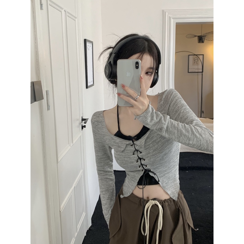 Porozi  Áo khoác cardigan  dệt kim tay dài chống nắng phong cách Hàn Quốc thời trang cho nữ
